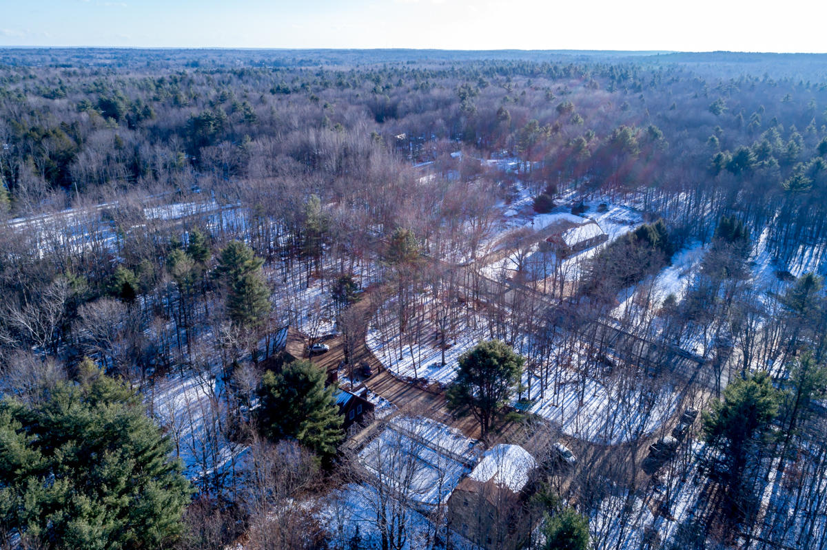 156 Soper Road Durham, ME 04222 - Photo 34 of 35 Aerial View - an Estate!