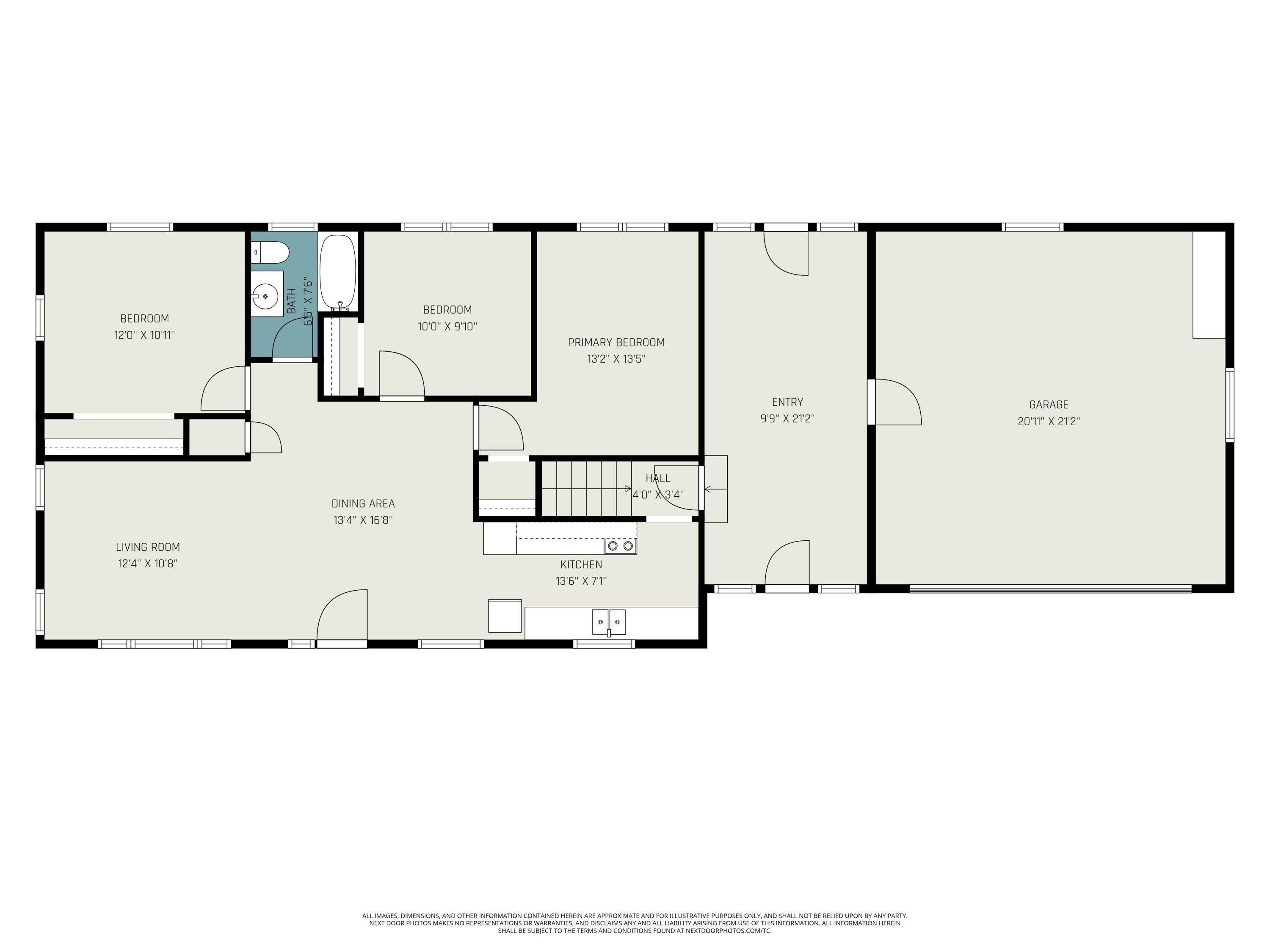 1430 South Walhalla Road Branch, MI 49402 - Photo 25 of 26 Main Level Floor Plan