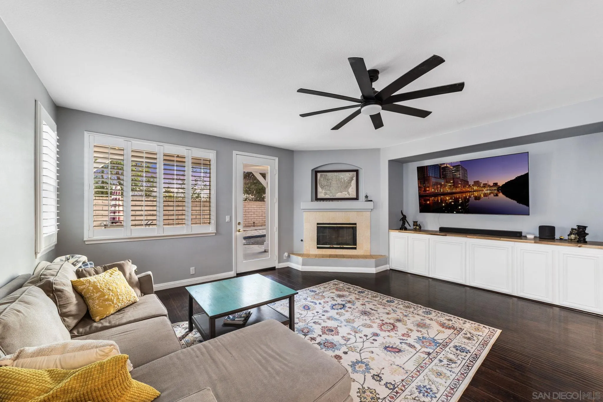 2103 Drew Road Escondido, CA 92027 - Photo 13 of 60 a living room with furniture and a flat screen tv