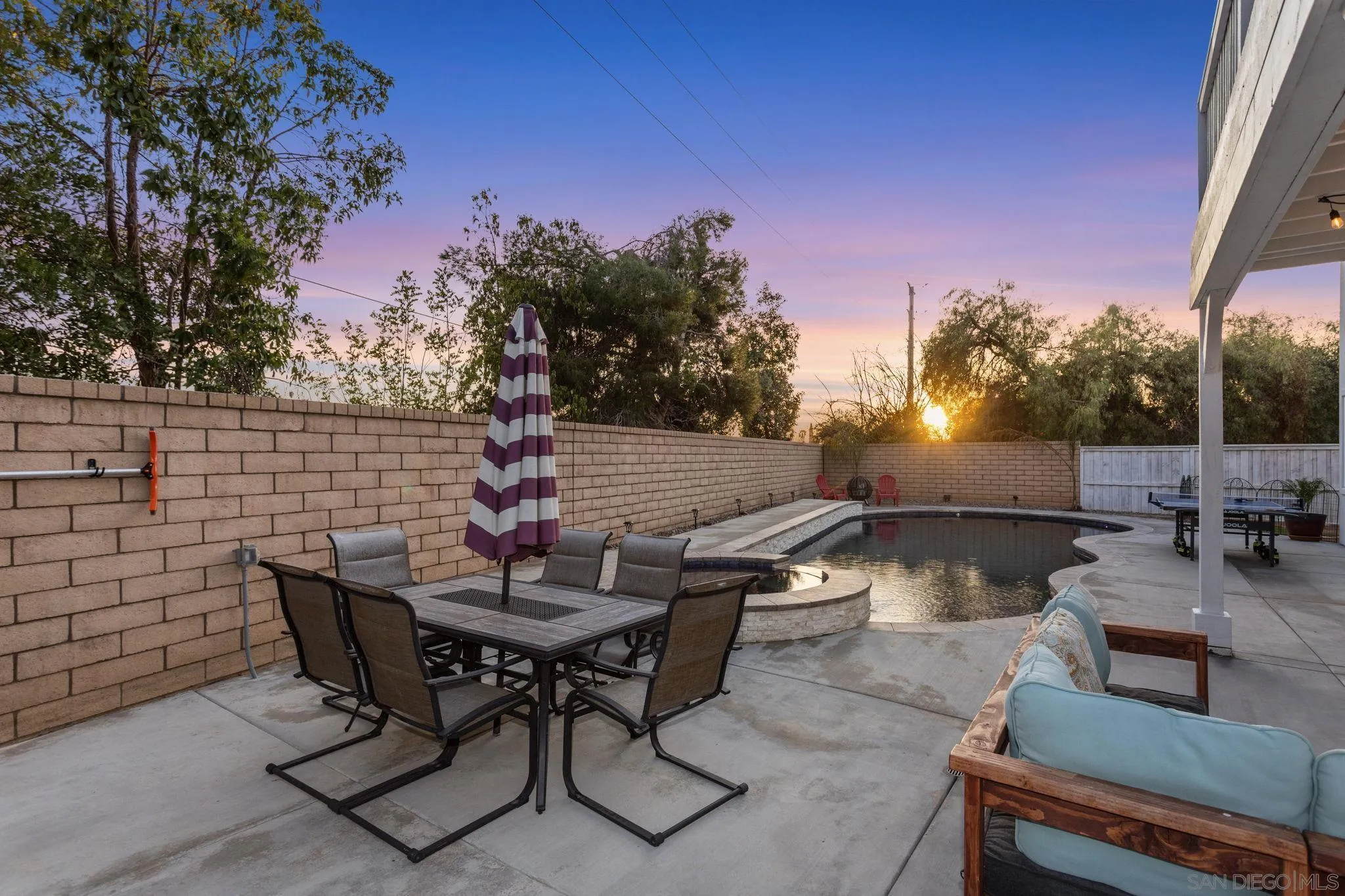 2103 Drew Road Escondido, CA 92027 - Photo 7 of 60 a backyard of a house with table and chairs