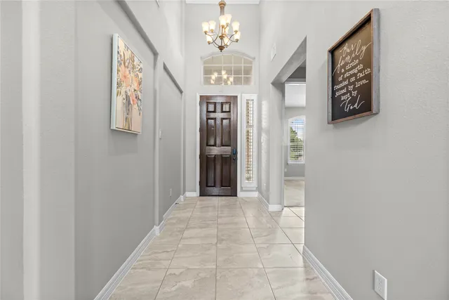 a view of an entryway