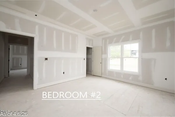 a view of an empty room with window
