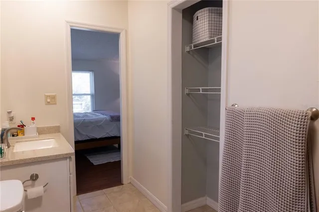 a view of a back yard of the house