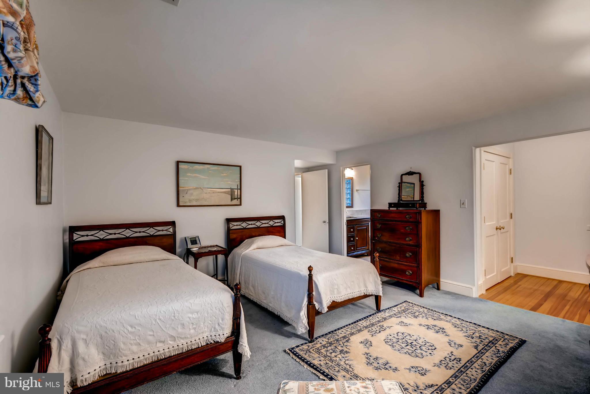 10 Coniston Road Baltimore, MD 21204 - Photo 22 of 30 a bedroom with two beds and painted walls