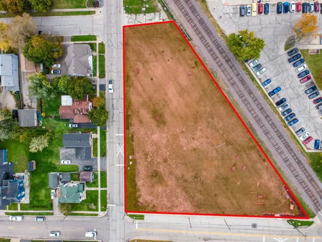 a view of a city from a balcony