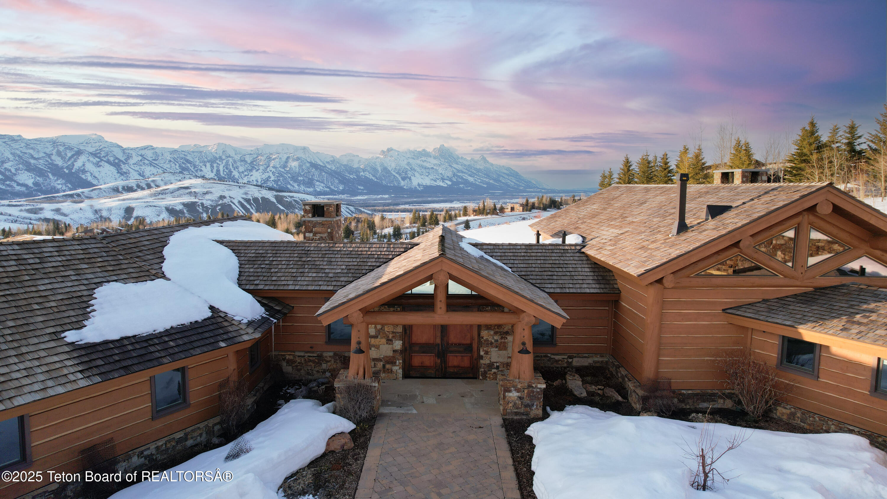 1435 Lower Ridge Road Jackson, WY 83001 - Photo 46 of 50 44. Aerial Winter