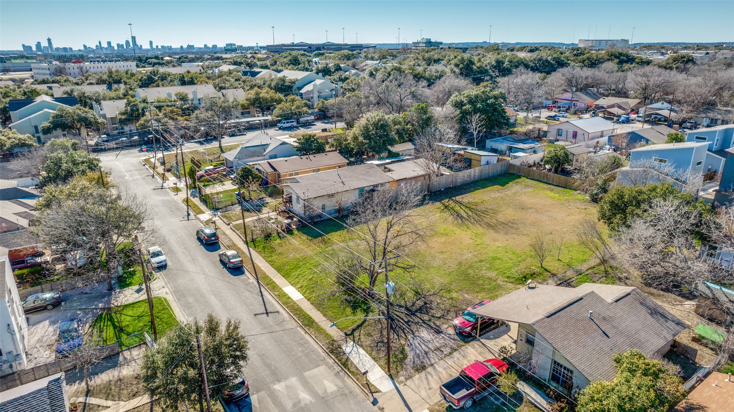 6908 Blessing Avenue Austin, TX 78752 - Photo 2 of 13 an aerial view of residential houses with outdoor space