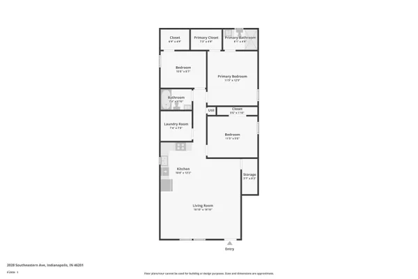 $1,625 | 224 West 28th Street, Unit B, Indianapolis, IN 46208