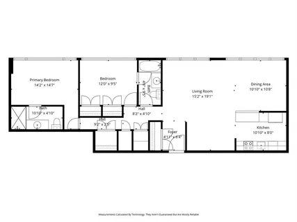 a picture of a floor plan