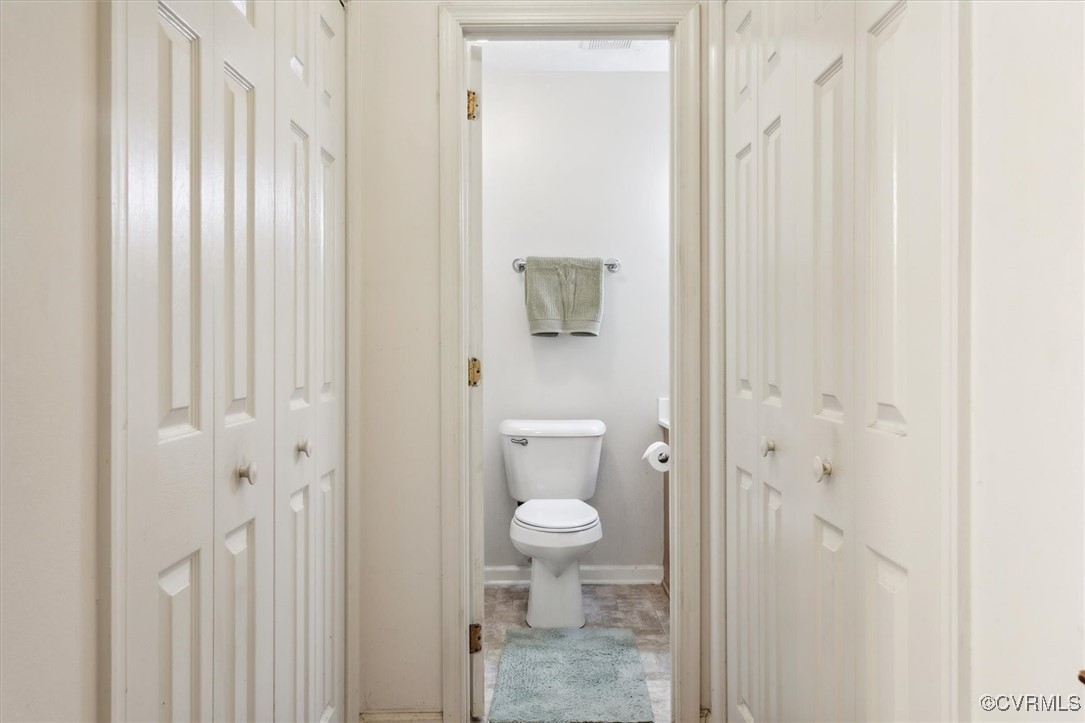 147 Rain Tree Way Williamsburg, VA 23188 - Photo 24 of 36 a bathroom with a toilet and a shower