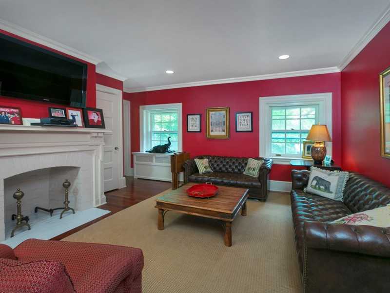 440 Middlesex Road Darien, CT 06820 - Photo 13 of 24 a living room with furniture and a fireplace