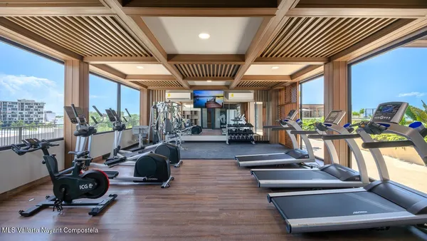 a outdoor view with a sitting space