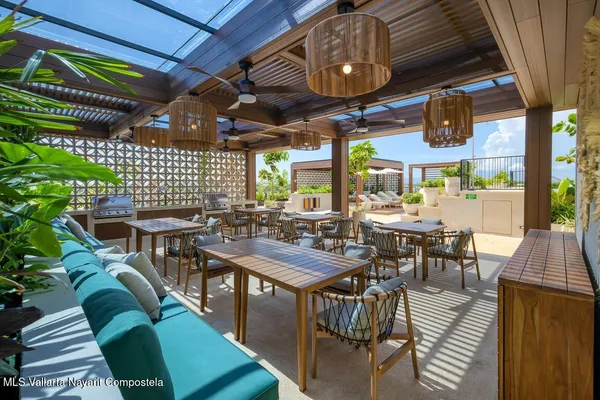 a outdoor living space with furniture and garden view