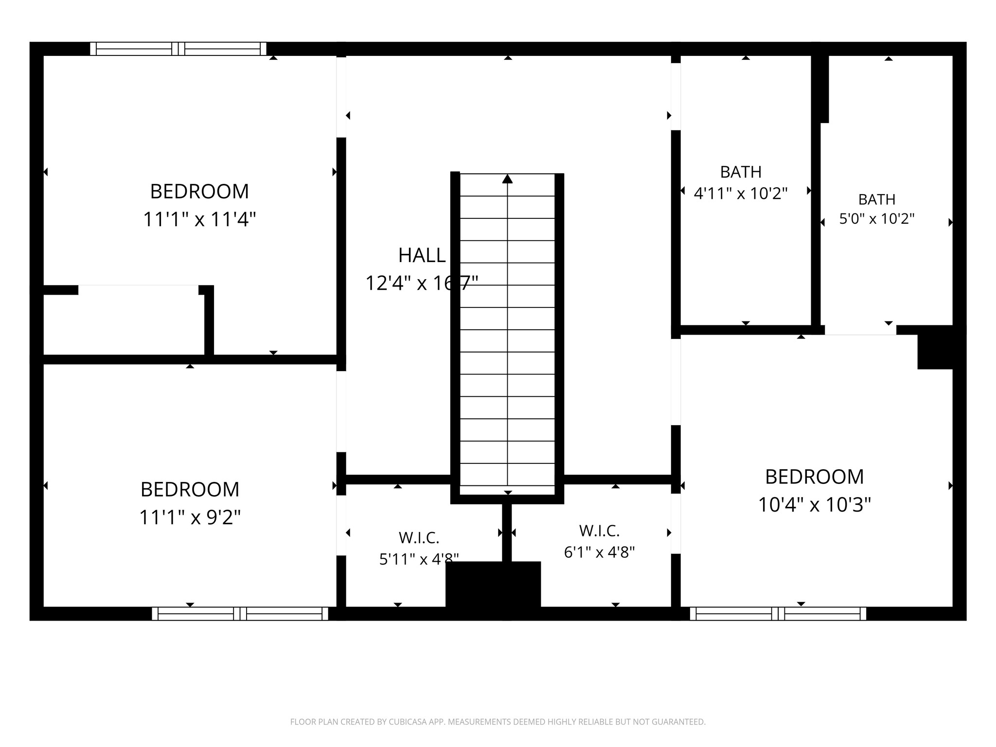 97 Harrell Road Coldspring, TX 77331 - Photo 31 of 31 Upstairs Floor Plan