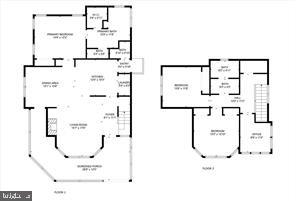 126 4th Street Colonial Beach, VA 22443 - Photo 52 of 54 Floorplan is flipped for this home