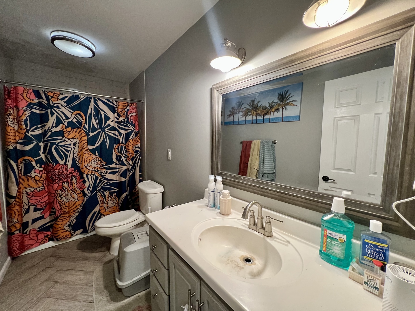 2605 Trafalgar Square Champaign, IL 61821 - Photo 24 of 42 a bathroom with a sink mirror vanity and toilet