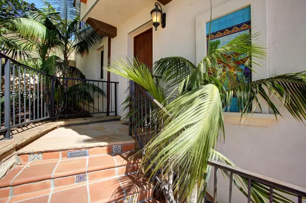 a view of outdoor space with seating area