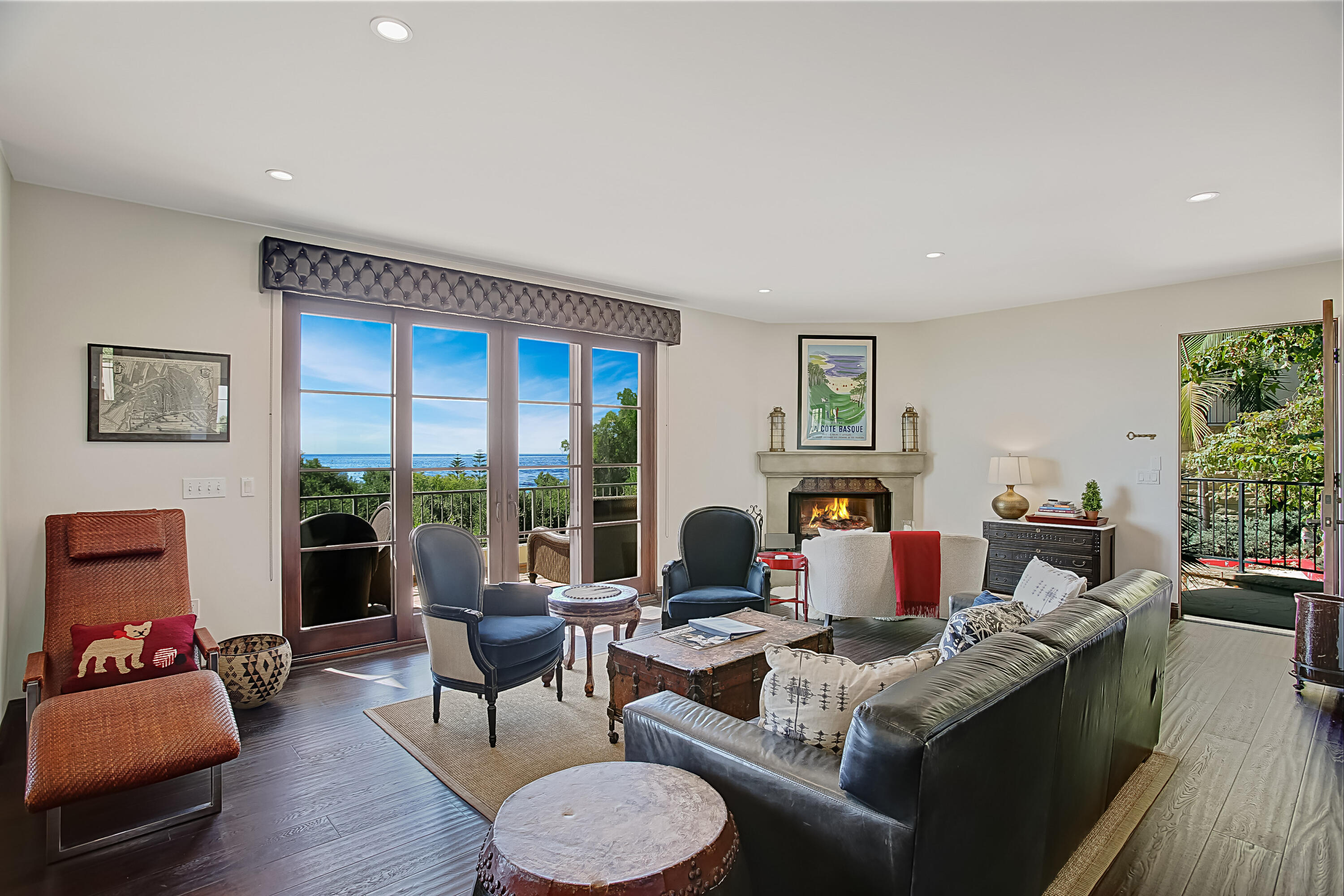 Undisclosed Address Santa Barbara, CA 93109 - Photo 13 of 38 a living room with furniture and a large window