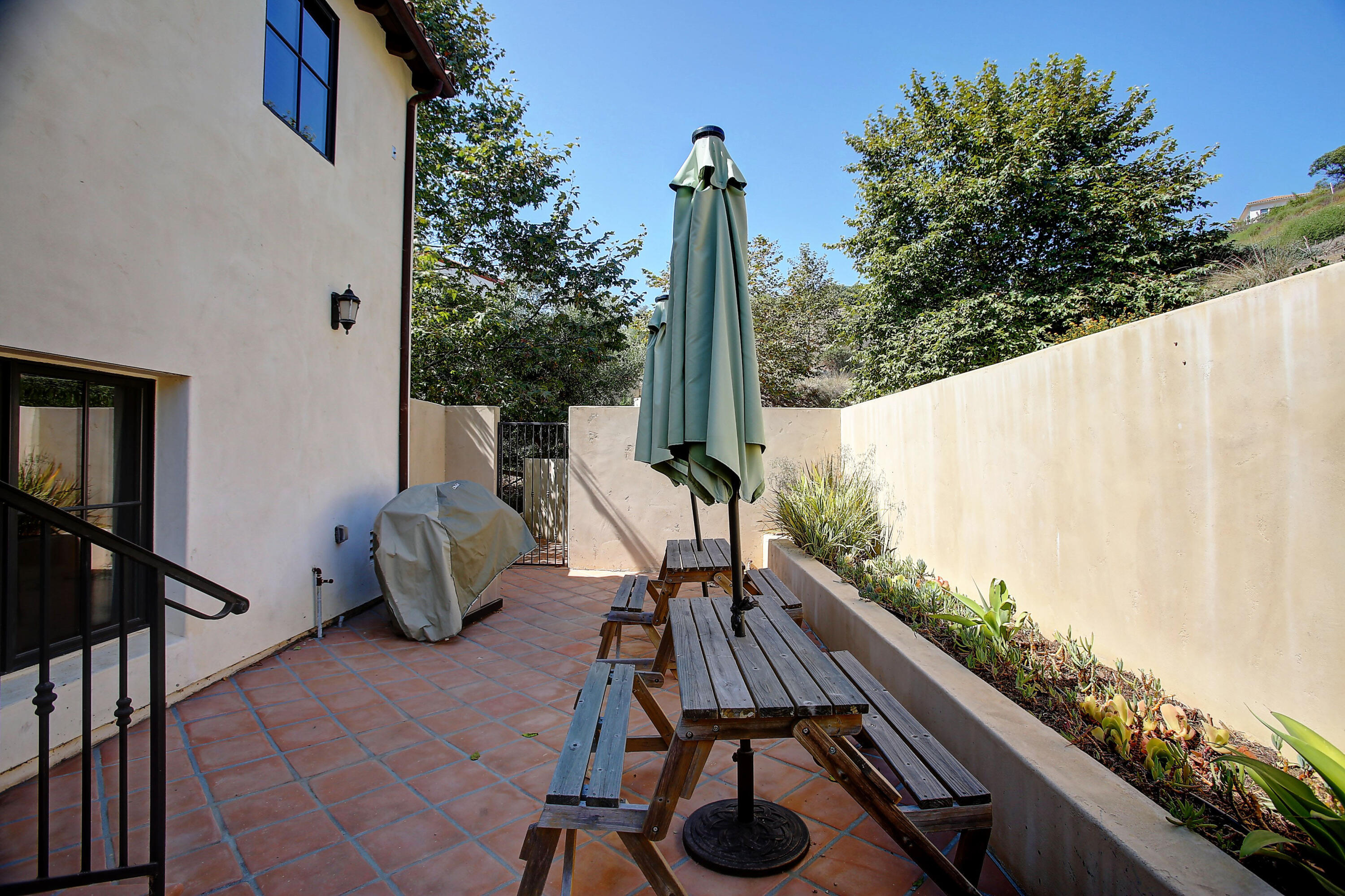 Undisclosed Address Santa Barbara, CA 93109 - Photo 10 of 38 a view of balcony with furniture and garden