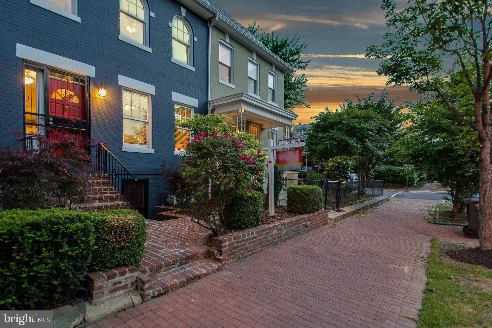 703 E Street Northeast Washington, DC 20002 - Photo 2 of 30 Wide brick sidewalks create charming feel.
