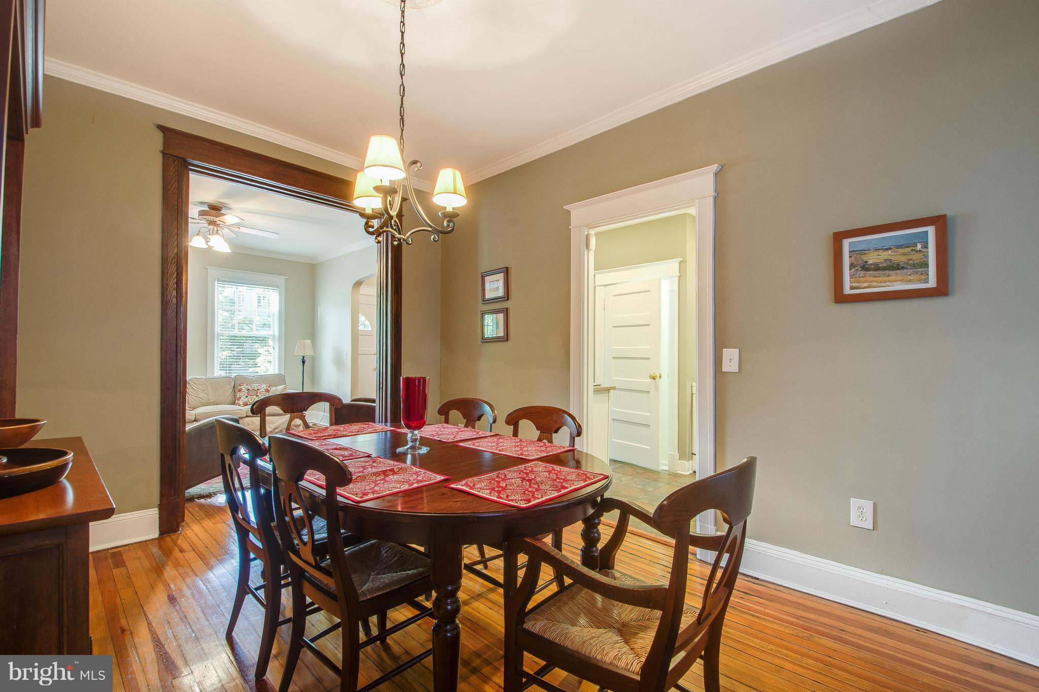 703 E Street Northeast Washington, DC 20002 - Photo 11 of 30 Dining room of updated kitchen.