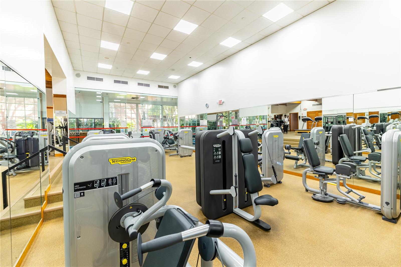 4000 Towerside Terrace, Unit 604 Miami, FL 33138 - Photo 68 of 79 a view of a room with gym equipment