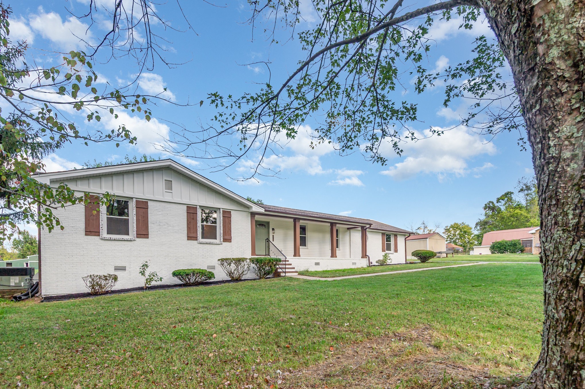 231 South Palmers Chapel Road White House, TN 37188 - Photo 3 of 40 a view of a house with a backyard