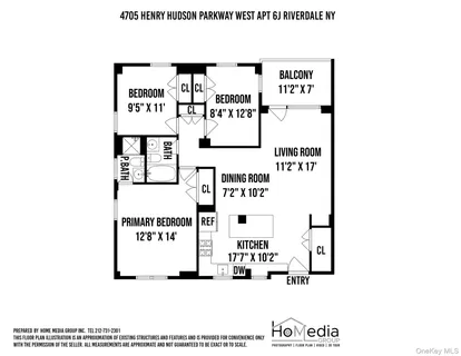 $699,999 | 4705 Henry Hudson Parkway West, Unit 6J | Riverdale