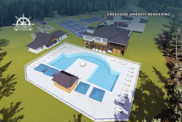 view of an house with a swimming pool