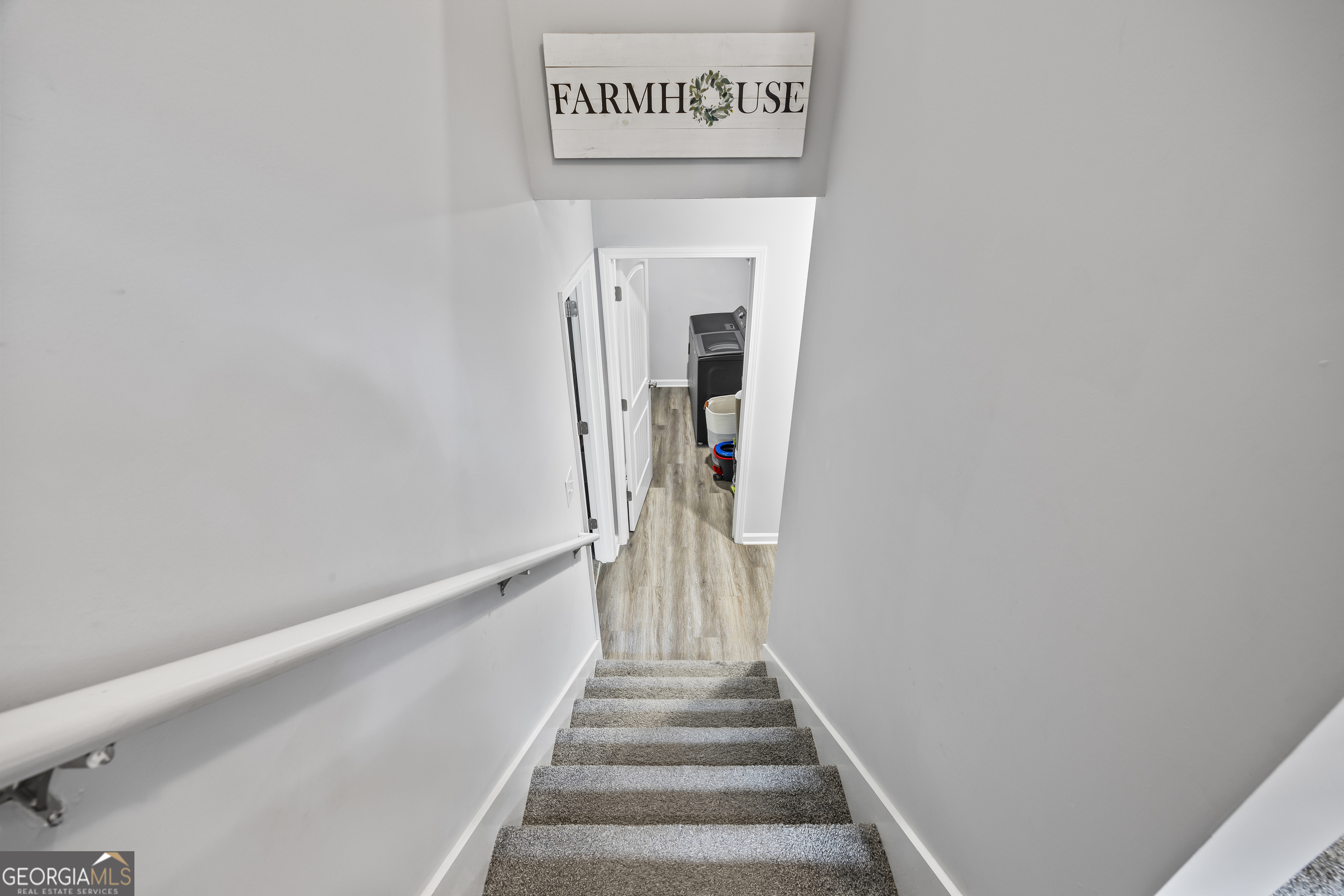 1350 Noah Crow Road Royston, GA 30662 - Photo 39 of 48 a view of a hallway with stairs