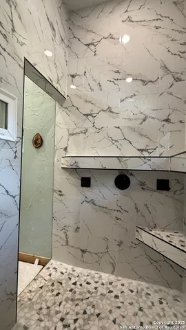 a bathroom with a sink