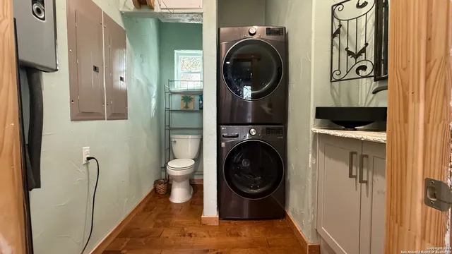 a patio view with patio