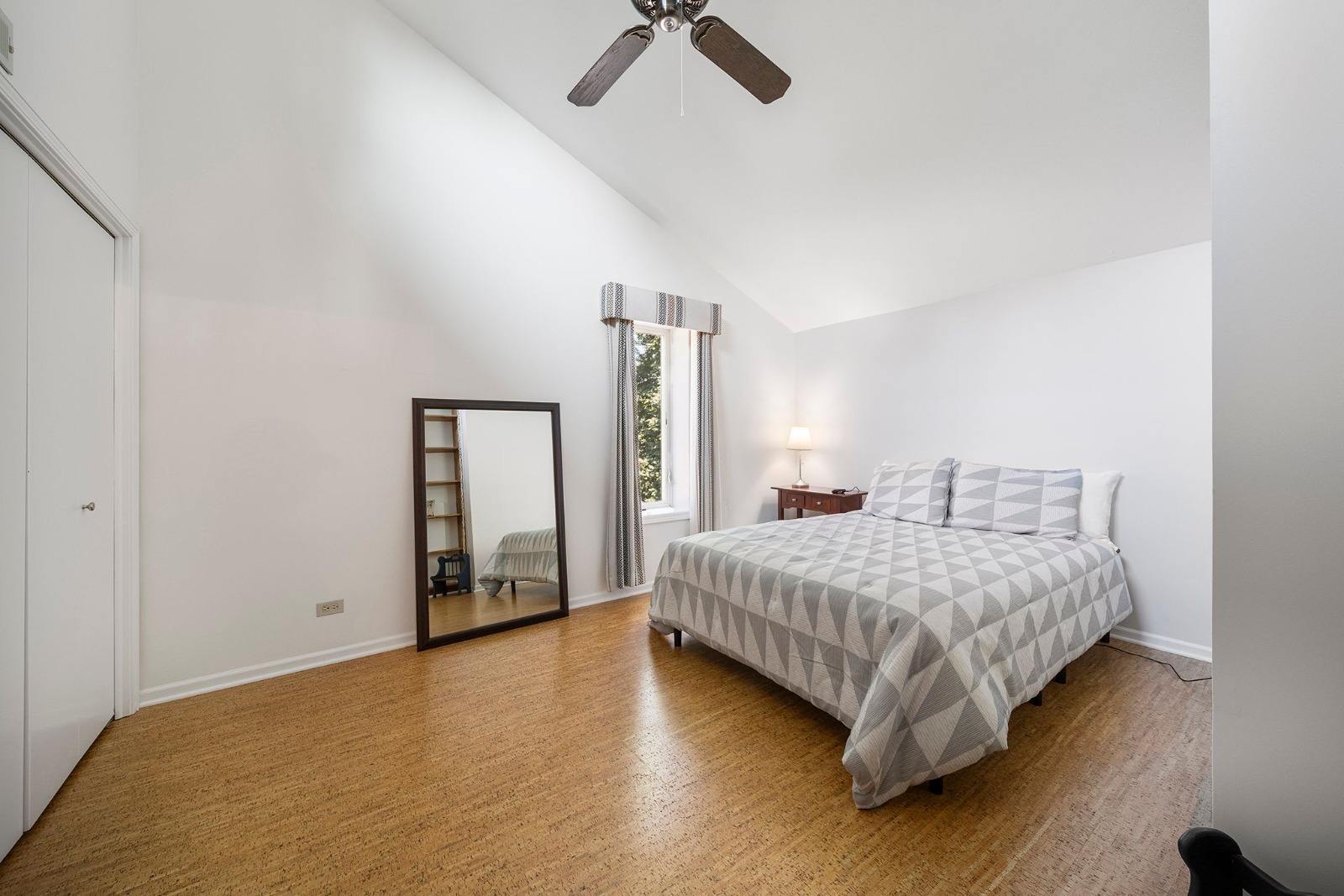 37W271 Weld Road Elgin, IL 60124 - Photo 13 of 24 a bedroom with a bed and a chandelier