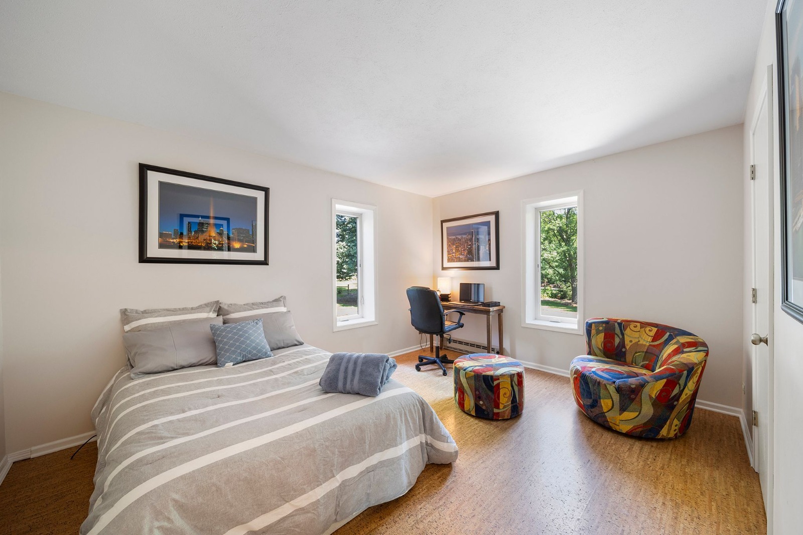 37W271 Weld Road Elgin, IL 60124 - Photo 19 of 24 a bedroom with furniture and a wooden floor