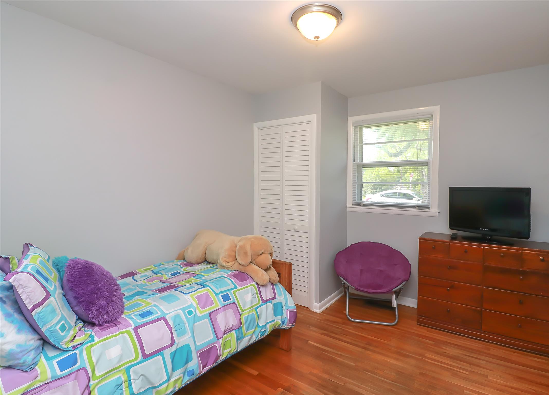 753 Reeves Road Antioch, TN 37013 - Photo 16 of 23 Bright and freshly painted Bed 3 with hardwood floors.