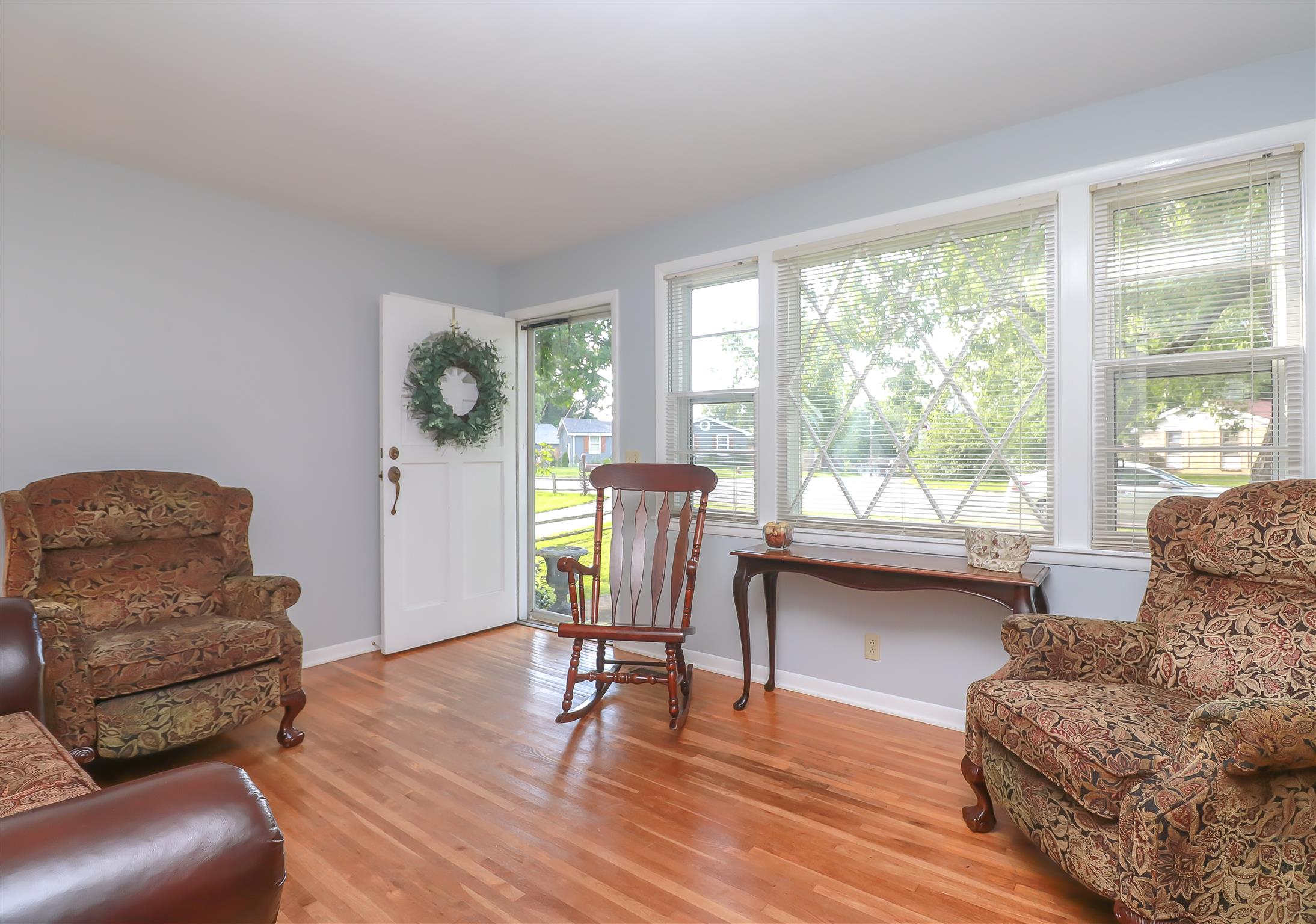 753 Reeves Road Antioch, TN 37013 - Photo 6 of 23 Freshly painted Living room with Huge picture window and Hardwood floors