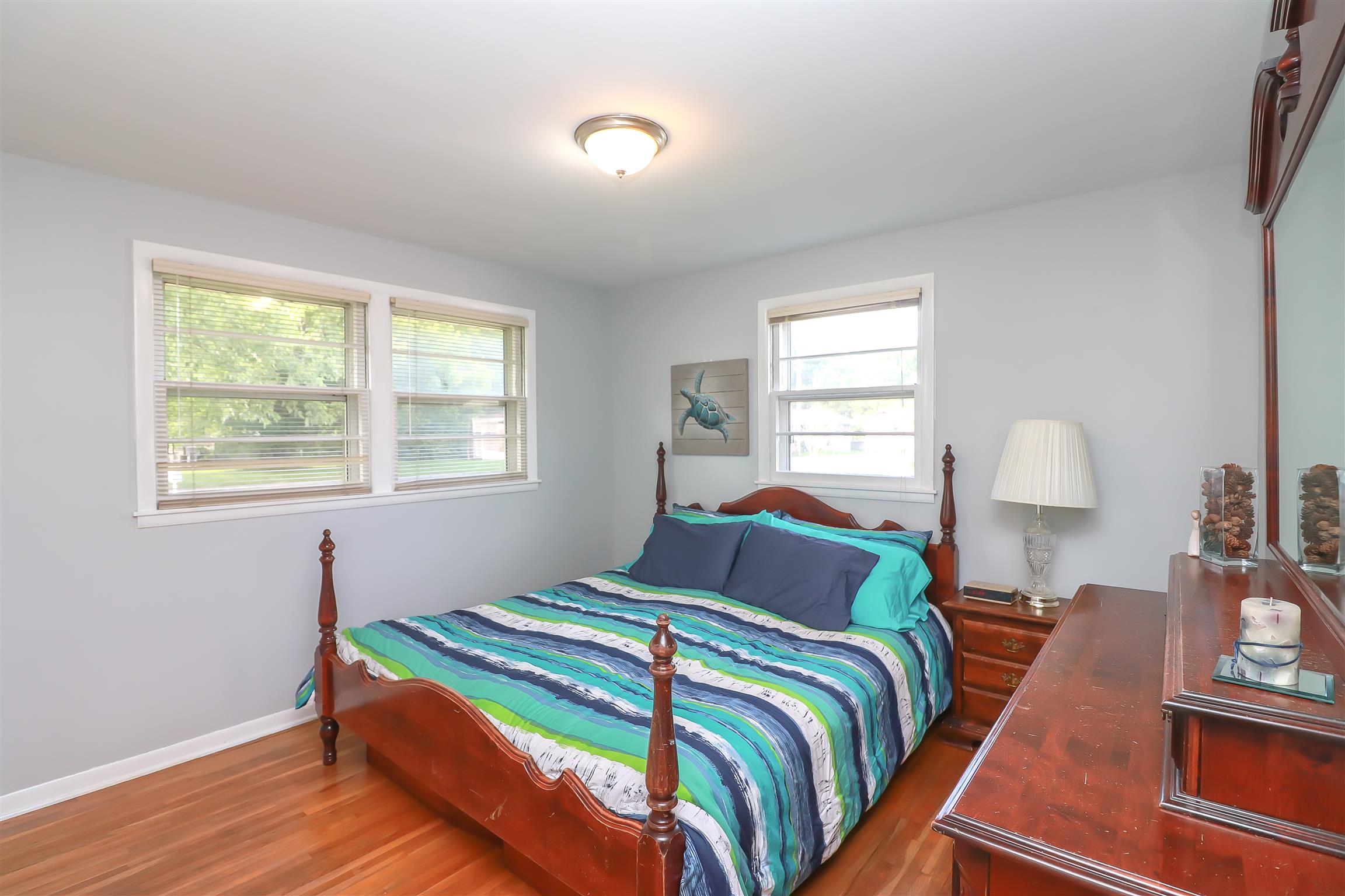 753 Reeves Road Antioch, TN 37013 - Photo 10 of 23 Freshly painted Large Bedroom 1 with hardwood floors and lots of natural light