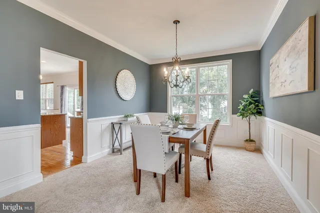 a living room with furniture a rug potted plant and a large window