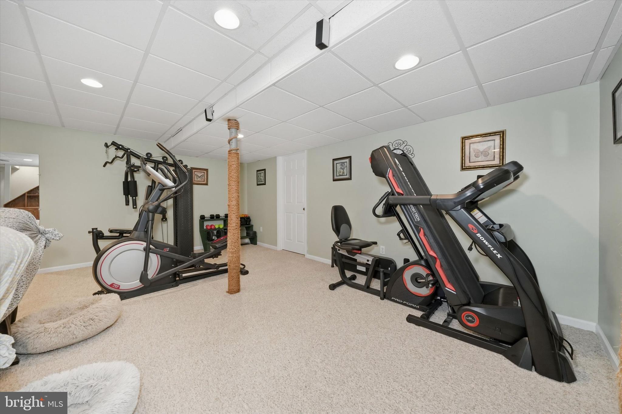 100 Cambridge Road Landenberg, PA 19350 - Photo 29 of 37 a view of a room with gym equipment