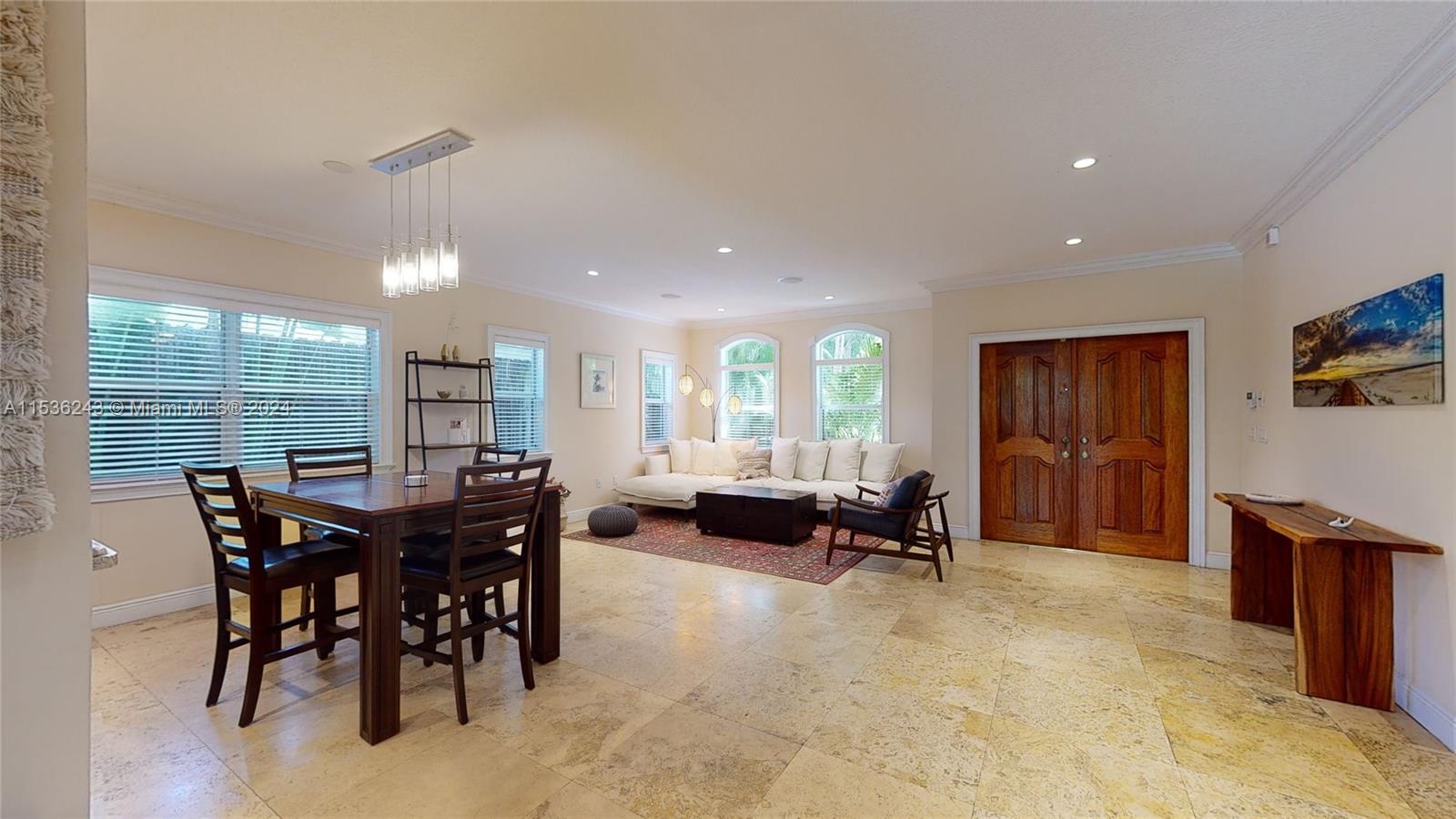 3060 Indiana Street, Unit 3060 Coconut Grove, FL 33133 - Photo 22 of 52 a view of a dining room with furniture