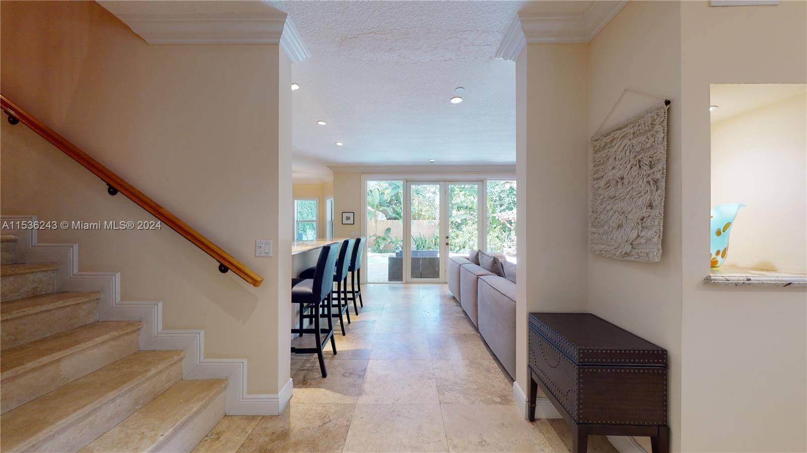 3060 Indiana Street, Unit 3060 Coconut Grove, FL 33133 - Photo 29 of 52 a view of entryway and hall with wooden floor