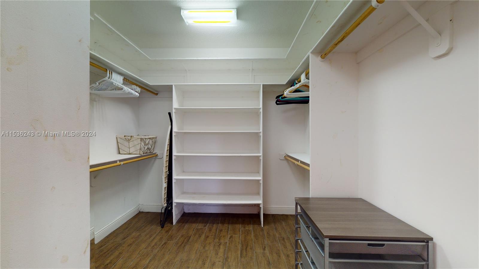 3060 Indiana Street, Unit 3060 Coconut Grove, FL 33133 - Photo 35 of 52 a view of an empty walk in closet
