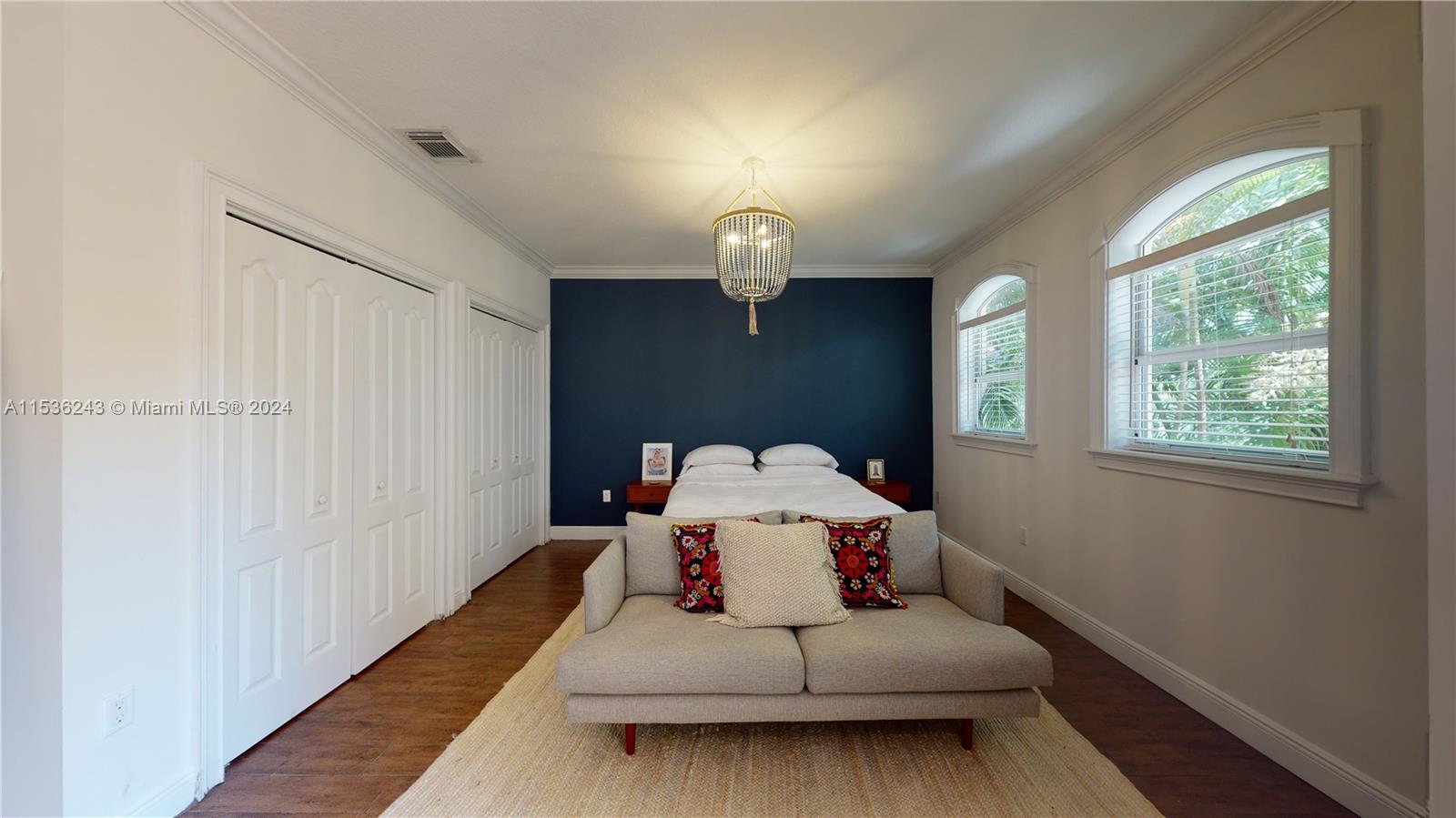3060 Indiana Street, Unit 3060 Coconut Grove, FL 33133 - Photo 43 of 52 a bedroom with bed and window