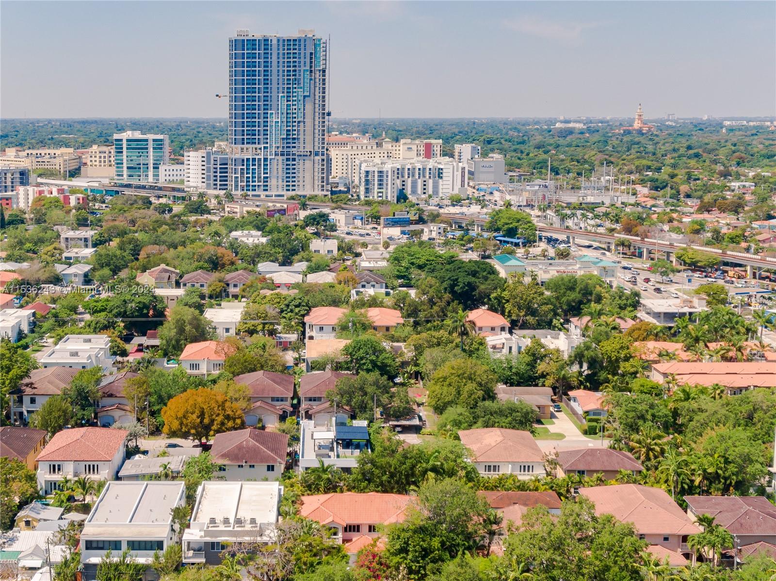 3060 Indiana Street, Unit 3060 Coconut Grove, FL 33133 - Photo 52 of 52 an aerial view of residential houses with city view