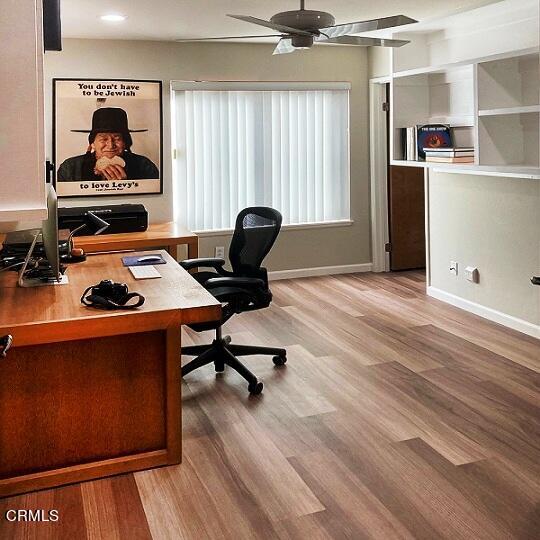 26963 Calamine Drive Calabasas, CA 91301 - Photo 14 of 31 a view of a workspace with furniture and a window