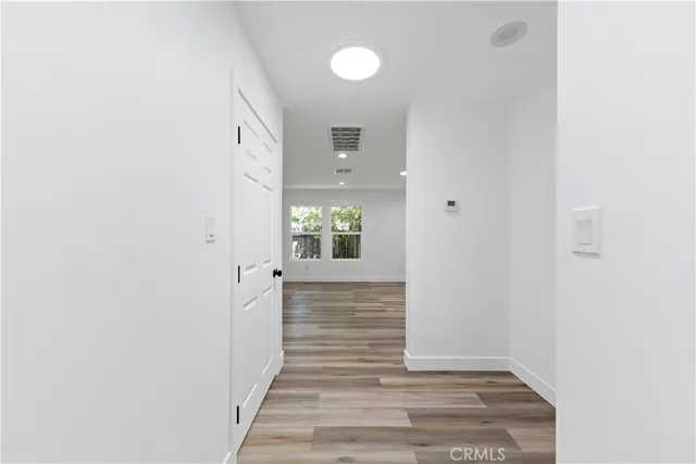 a view of an entryway door