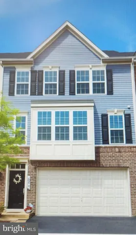 a front view of a building