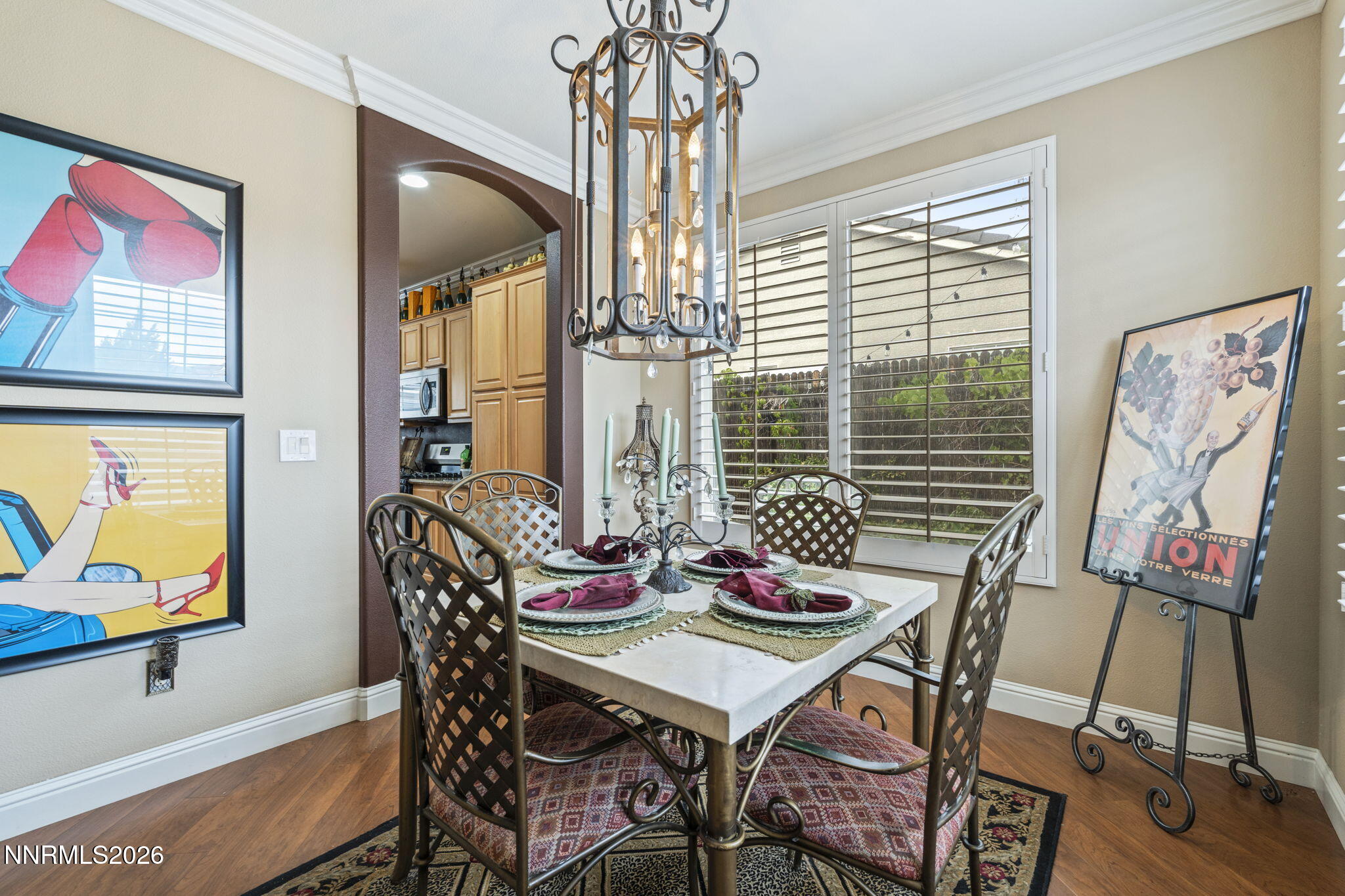 1600 Mountain Lane Reno, NV 89521 - Photo 10 of 24 a view of a dining room with furniture window and outside view