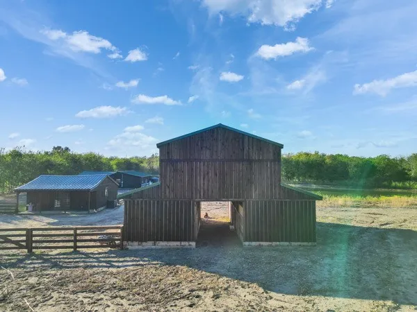 a view of a back yard of the house