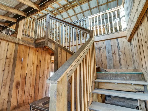 a view of a backyard of the house